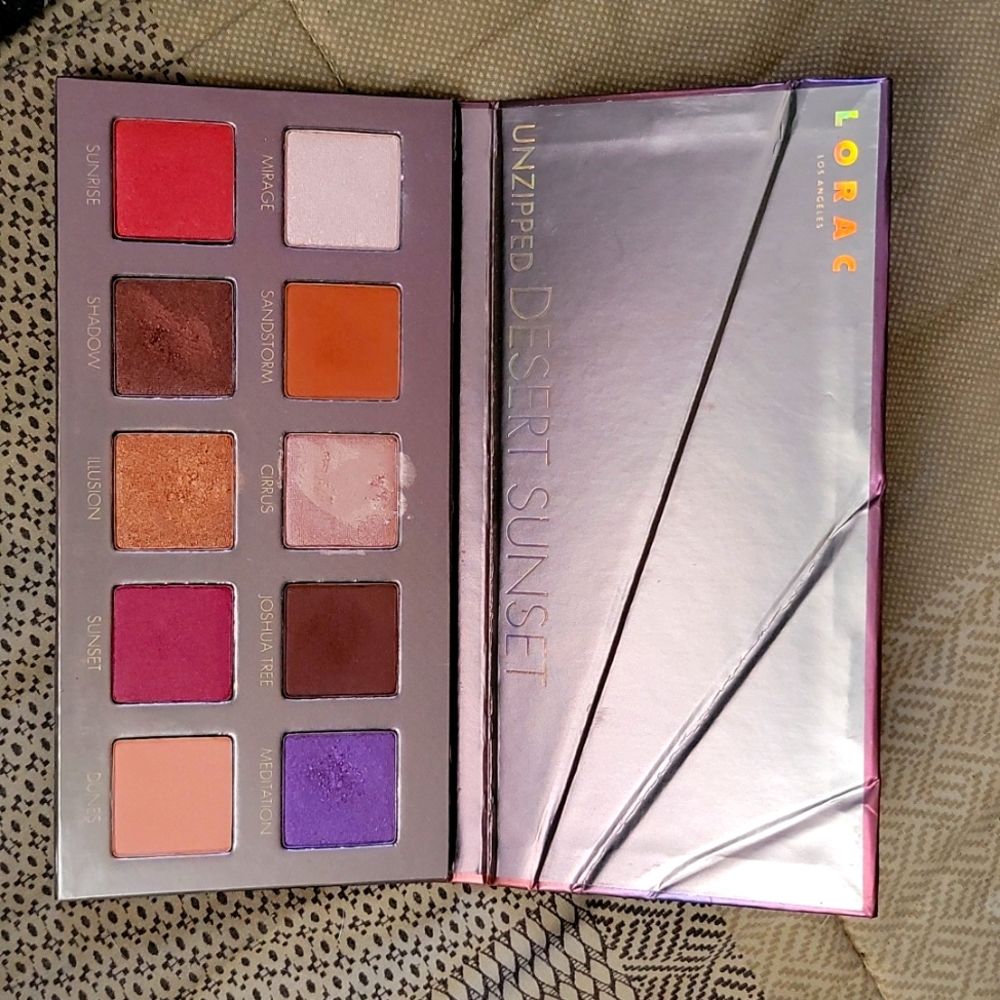 Lorac Unzipped Desert Sunset Eyeshadow Palette